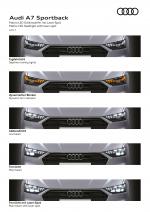 Audi A7 Sportback Quattro S-Line 2017 года (WW)